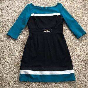 White House/Black Market 3/4 sleeve knit dress